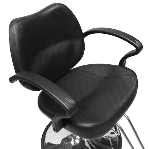 Silla Estetica Reclinable Sillon Barberia Giratorio Negro
