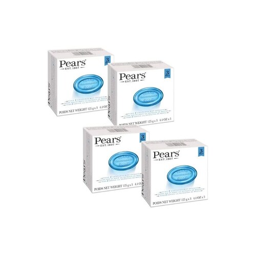 8 Jabones 3pack Pears Extracto de Menta