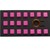 Double Shot 18 Keycap Teclas Rubber Set de Precisión Gamer (tai-hao) Rosa Pink