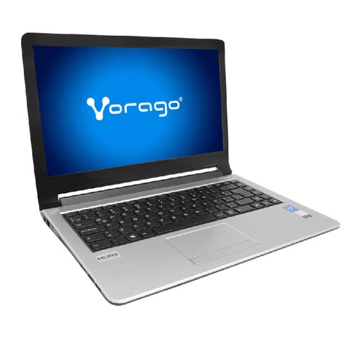 Laptop Vorago Alpha 14" Intel Celeron N3060 Disco duro 500 GB Ram 4 GB Windows 10 Home Color Plata
