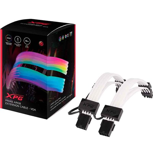 Cable Extension XPG PRIME ARGB VGA 8 Pines ARGBEXCABLE-VGA-BKCW 