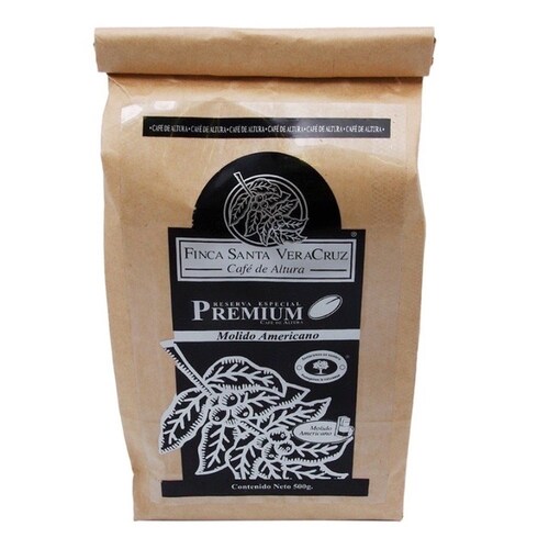 Café Premium Molido Express Finca Santa Veracruz 500 g.