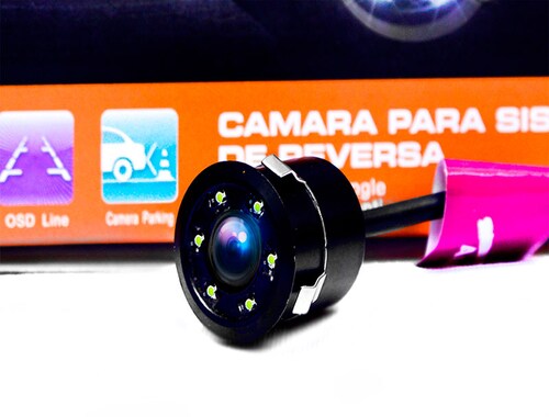 Camara Para Sistema De Reversa Lineas Indicadoras De Espacio
