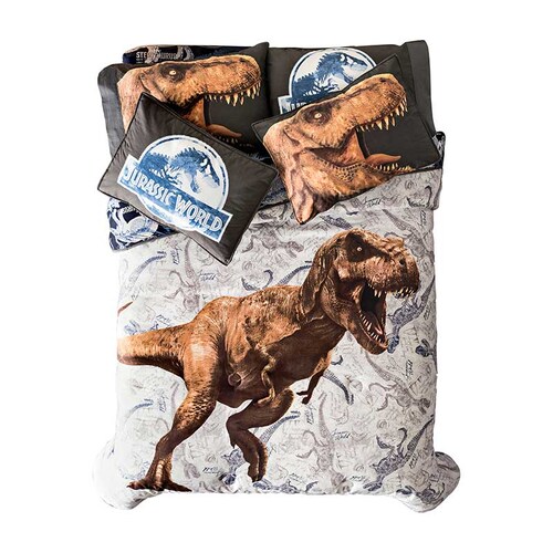 Edredon Doble Vista Jurassic World Adventure Individual de Vianney