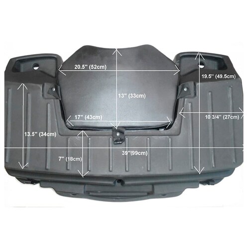 CAJA ASIENTO CUATRIMOTO WES CLASSIC SUPER SAVER