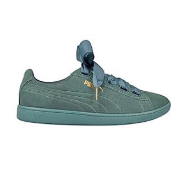 Tenis puma best sale vikky ribbon blancos