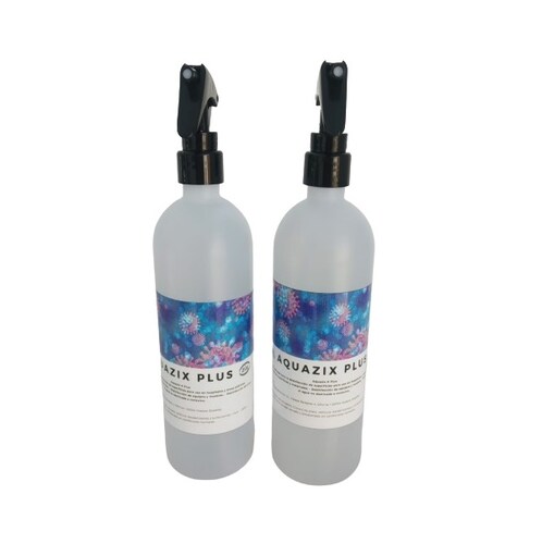 Desinfectante Sanitizante Total Aquazix Plus Pack 2 de 500 ml. 