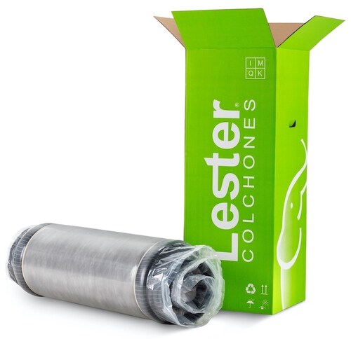 Lester Resten Colchón Híbrido Ortopédico - Terapéutico Adaptable - Queen Size - Hipoalergénico con tratamiento antibacteriano - Calidad Superior - 10 Años de Garantía - Hecho en México 