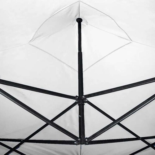 Carpa 2x3 Toldo Reforzado Plegable Impermeable Jardin Blanco Exteriores