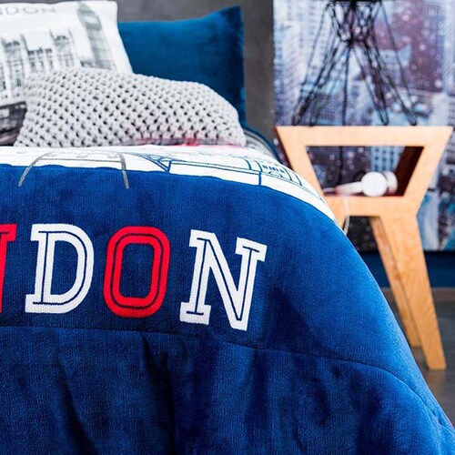 Cobertor Invernal Inglaterra Individual de Vianney