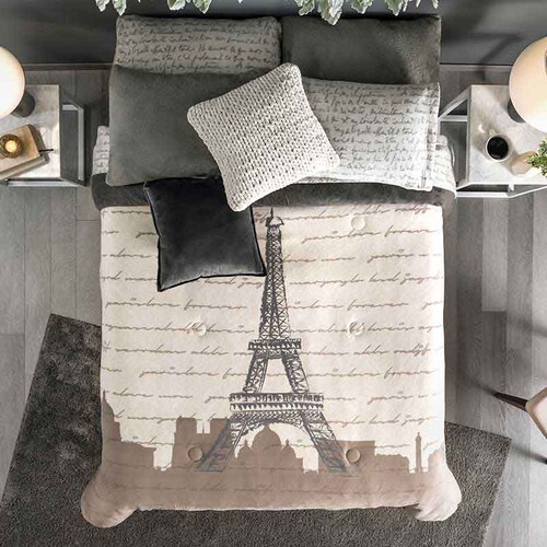 Cobertor Invernal Torre Eiffel Queen Size/Matrimonial XL de Vianney