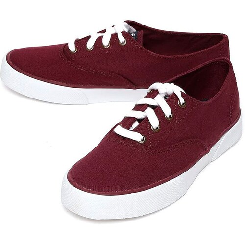 Tenis SPERRY Mujer PIER SATURATED Guinda STS97629 .