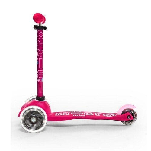 Scooter Mini Micro Deluxe LED PINK.