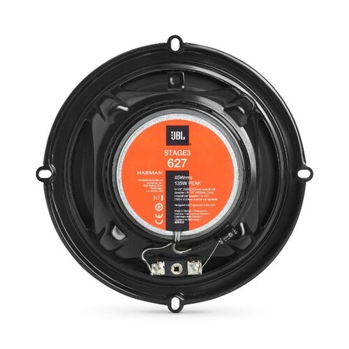 Set de Bocinas JBL Stage3 627 Negro 6 1/2 pulgadas 45w RMS