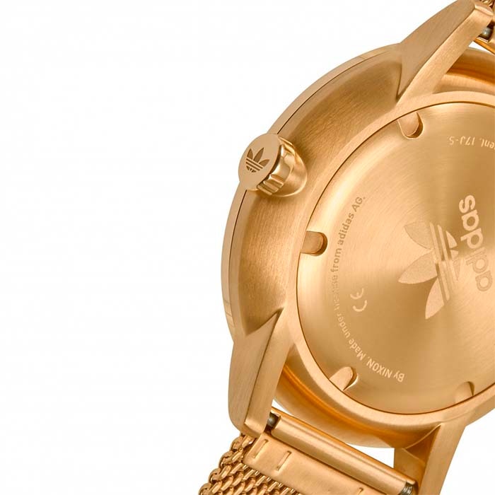 DISTRITO ADIDAS Reloj Hombre Dorado