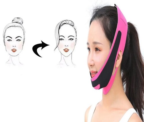 Mentonera Faja Mascarilla Anti Arruga Cachete Mejilla Papada BYTESHOP