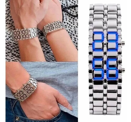 Reloj Relojes Iron Samurai Led Watch ** Padrisimos ** Omm