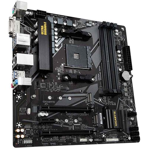 Tarjeta Madre GIGABYTE B550M DS3H AMD AM4 Micro ATX 