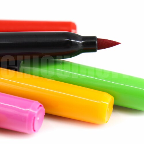 Kit Arte Plumon Pincel+Plumon Bala+Colores Prismacolor