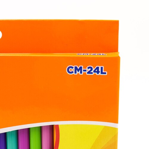 Lapices De Colores Mae Redondo 24 Pzas
