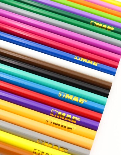 Lapices De Colores Mae Redondo 24 Pzas