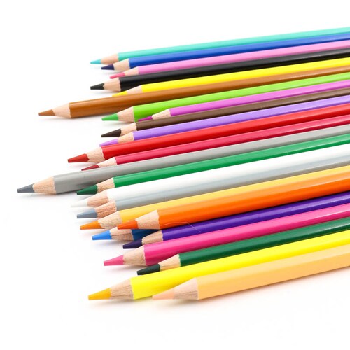 Lapices De Colores Mae Redondo 24 Pzas