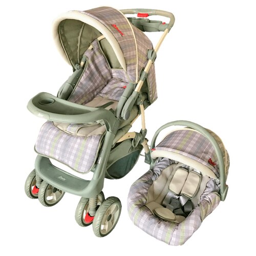 CARRIOLA D'BEBE TRAVEL SYSTEM AVENTURA VERDE END12**