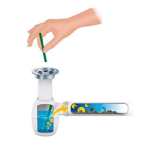 BIOPURE Kit 3x de Tratamiento Contra Malos Olores En Tuberias y Coladeras