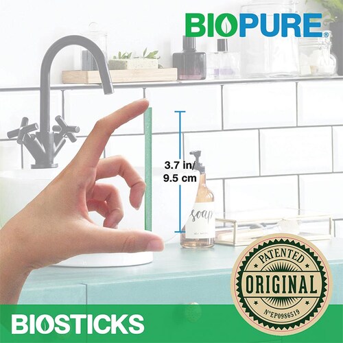 BIOPURE Kit 3x de Tratamiento Contra Malos Olores En Tuberias y Coladeras