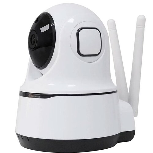 Fralugio Camara WiFi IP de Seguridad PTZ Full HD 1080 P Vision Nocturna Seguimiento Microfono