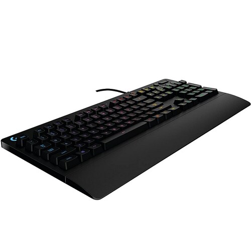 Teclado Gaming G213 Logitech, USB, 1.8 Mts. Retroiluminado, Contra Derrames (920-008084)