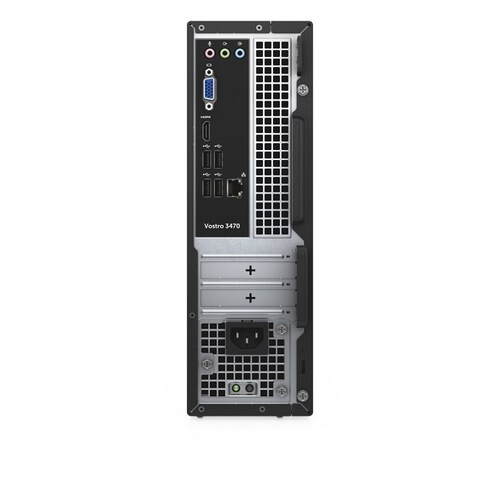 Desktop Dell Vostro 3471 SFF, Procesador CI3-9100, Memoria Ram 4GB, Disco Duro 1 TB, Windows 10 Home (YFC73)