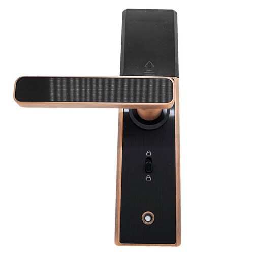 Cerradura de Puerta de Seguridad Inteligente, smart home, cerradura huella dactilar, tarjeta inteligente IC, contraseÃ±a digital