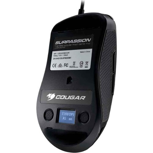 Mouse Gamer COUGAR SURPASSION 7200 DPI USB Ergonomico 