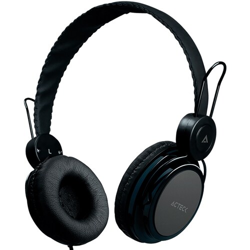 Diadema Acteck AF-540 3.5mm Audifonos Microfono LVAM-005