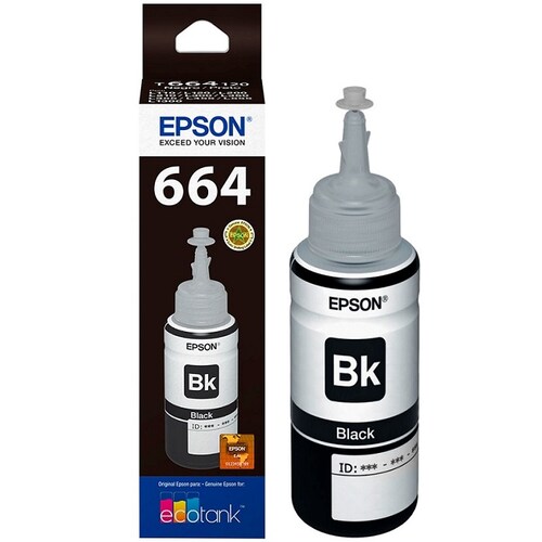Tinta Epson T664120-AL Negro 70ML