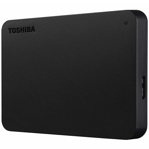 Disco Duro Externo Toshiba Canvio Basics Portatil 1TB Negro USB 3.0 HDTB410XK3AA