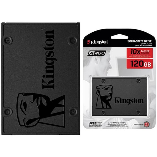 Unidad Estado Solido SSD 120GB Kingston A400 SA400S37/120G