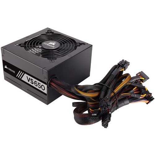 Fuente De Poder Corsair VS Series VS650 650W 80 Plus CP-9020172-NA