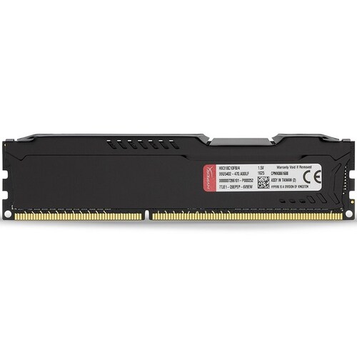 Memoria Ram DDR3 Kingston HyperX Fury 1866MHz 4GB Negra HX318C10FB/4
