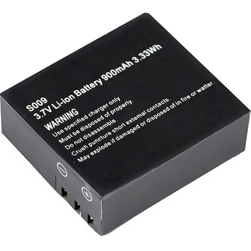 Fralugio Pila Bateria para Sports Cam HD DV Generica 4K Wifi SJCAM 4000