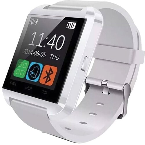 Fralugio Smart watch Reloj Inteligente U8 notificaciones Altavoz, Microfono y Notificaciones
