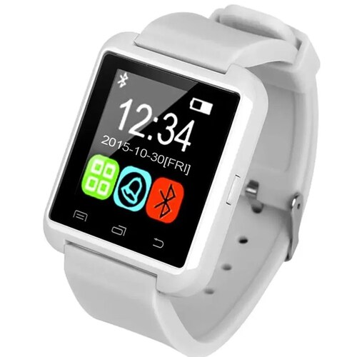Fralugio Smart watch Reloj Inteligente U8 notificaciones Altavoz, Microfono y Notificaciones