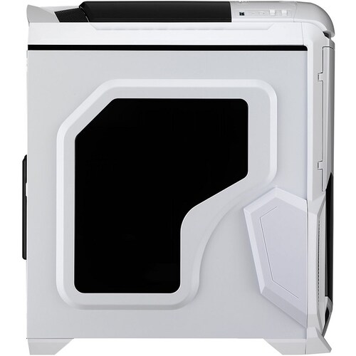 Gabinete AeroCool BattleHawk White 2 Ventiladores USB3 Led Azul