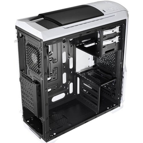 Gabinete AeroCool BattleHawk White 2 Ventiladores USB3 Led Azul