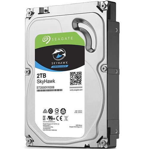 Disco Duro 3.5 Seagate 2 TB SATA 3 64MB SkyHawk Videovigilancia ST2000VX008