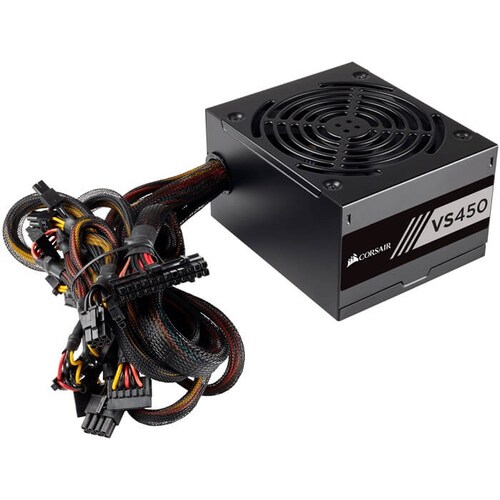 Fuente De Poder Corsair VS Series VS450 450W 80 Plus CP-9020170-NA