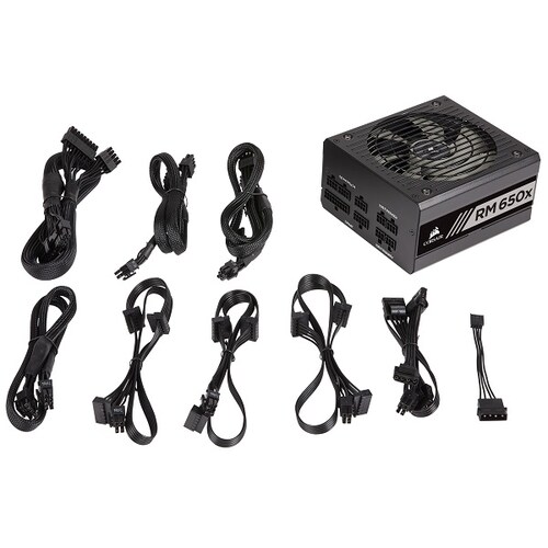 FUENTE DE PODER CORSAIR RM650X 650W FM GOLD (CP-9020178-NA)