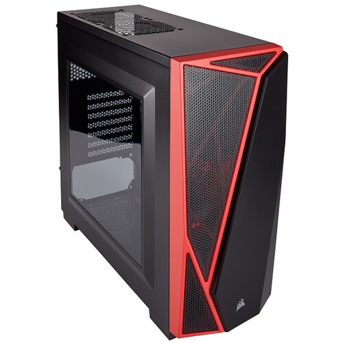 GABINETE CORSAIR SPEC-04 BK/RED ATX USB 3.0 S/FTE (CC-9011107-WW)