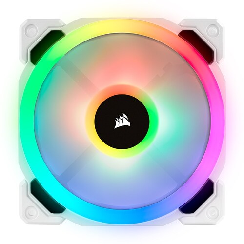 VENTILADOR CORSAIR LL120 RGB BLANCO 3 PACK C/CONTROLADOR (CO-9050092-WW)